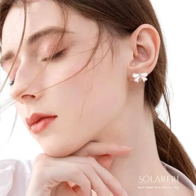 【SOLARFRi】耳針式耳環｜佩戴舒適品牌禮盒包裝(閨蜜情人女友母親老婆禮物)