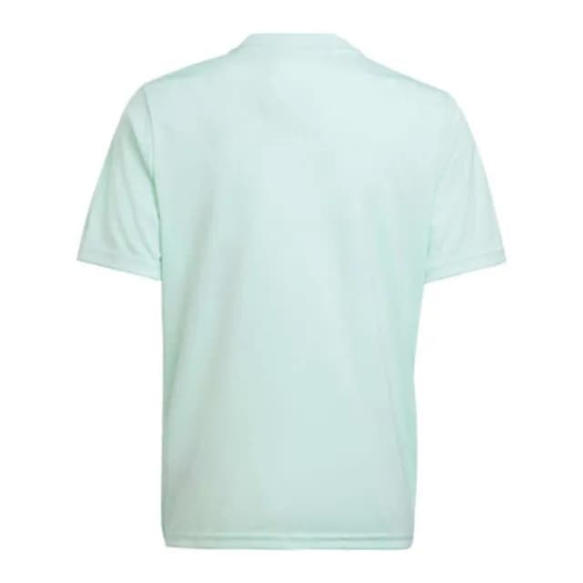 【adidas 愛迪達】短袖上衣 童裝 大童 男女童 運動 T ICON 23 JSY Y 白綠 IC1255