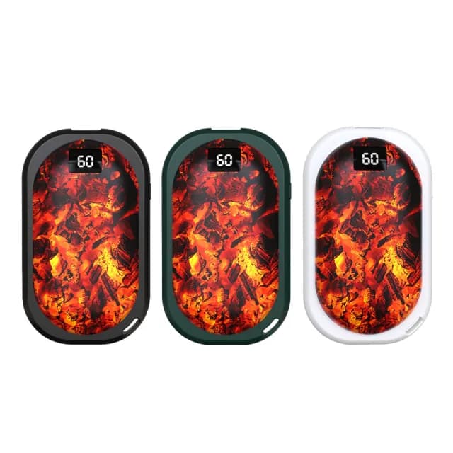 【TLYS-J】炭火雙面發熱暖手寶 USB充電式暖手蛋 三檔溫控暖暖寶 電暖蛋 生日禮物(N21)