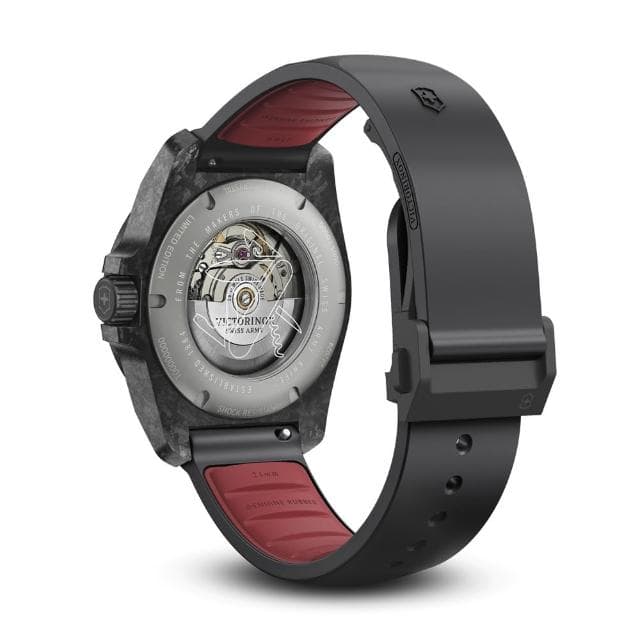 【VICTORINOX 瑞士維氏】I.N.O.X 十週年特別版 限量 碳纖維 機械腕錶 母親節 禮物 推薦(VISA-242024.1)