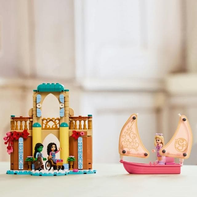 【LEGO 樂高】魔法壞女巫 75681 葛琳達、艾爾法巴與娜瑟蘿在西茲大學(魔法壞女巫 模型 禮物 居家擺設)