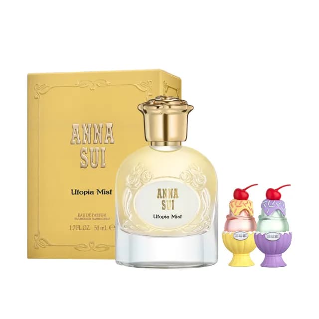 【ANNA SUI 安娜蘇】奇境夢遊淡香精50ml-迷霧烏托邦(贈隨機小香2瓶.專櫃公司貨)