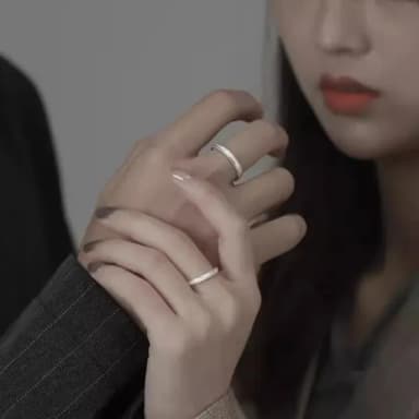 【A&R】S925純銀伴你同行滿天星閃砂對戒指 男女款任選(招幸福 可調節 磨砂感 情人節 生日 禮物)