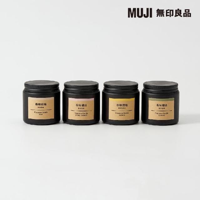 【MUJI 無印良品】芬香蠟燭.檜木香味/85g