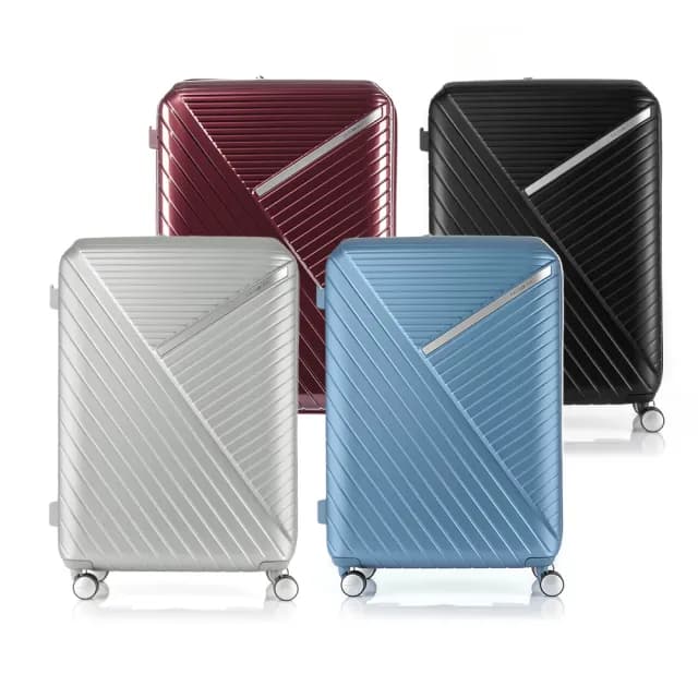 【Samsonite 新秀麗】28吋 ROBEZ 可擴充大容量輕量PC耐衝擊防盜拉鍊行李箱/旅行箱(多色可選)