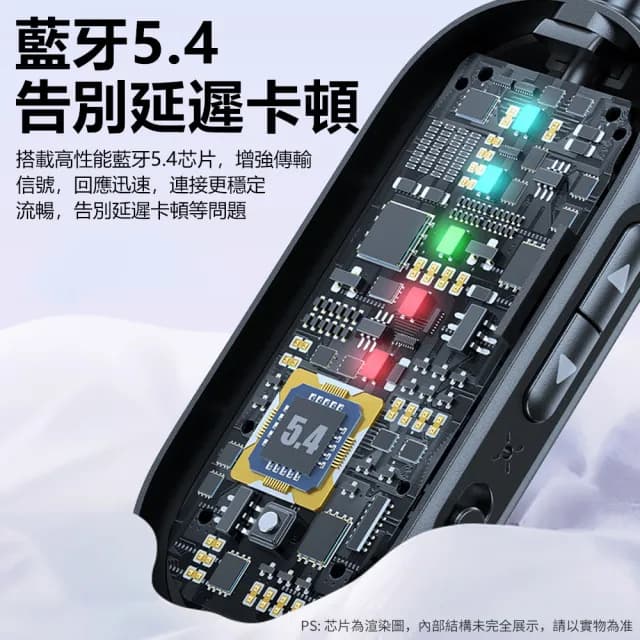 【Nil】雙11 C83Pro 二合一藍牙5.4音頻接收器 車載音響無線發射器 車家兩用 電視電腦耳機MP3適配器
