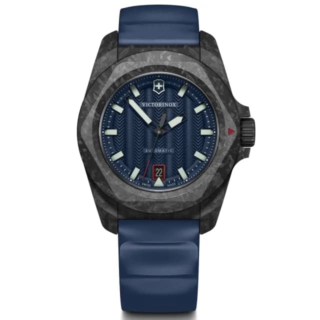 【VICTORINOX 瑞士維氏】I.N.O.X系列 碳纖維 經典時尚機械腕錶 畢業禮物 送禮 推薦(VISA-242022.1)