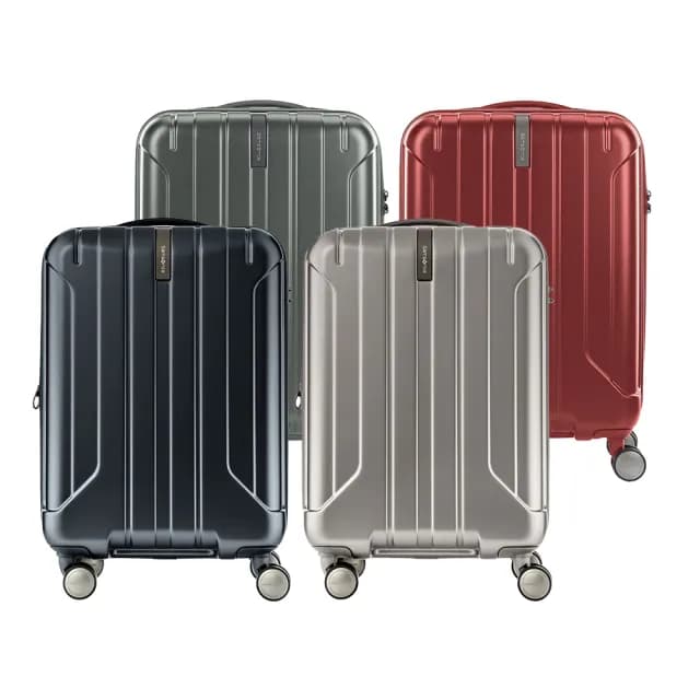 【Samsonite 新秀麗】20吋 NIAR 時尚商務可擴充大容量輕量PC飛機輪行李箱/旅行箱(多色可選)