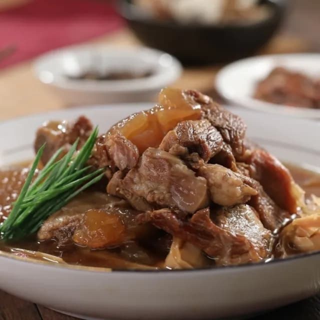 鮮嫩筍乾排骨400公克±3%/包 固形物:280g(無防腐劑 常溫保存 長輩祝壽送禮推薦 養生家庭料理包)