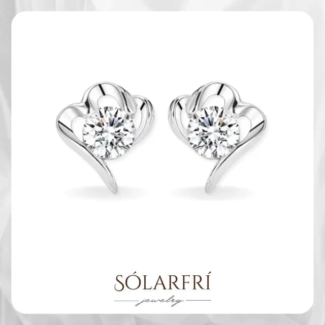 【SOLARFRi】925銀針耳環｜閃耀輕奢小眾款親膚低敏 附品牌禮盒包裝(閨蜜情人女友母親老婆禮物)