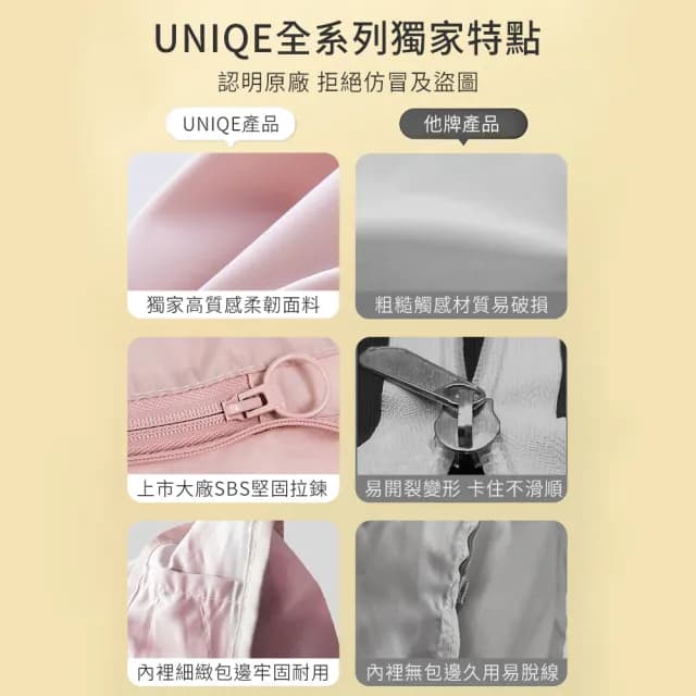 【UNIQE】情人節禮物 日系質感旅行袋 柔韌面料 舒適加寬背帶 防潑水肩背側背包 36L大容量摺疊 折疊拉桿 防