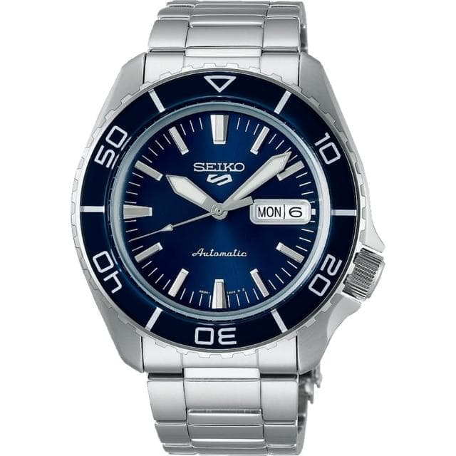 【SEIKO 精工】官方授權 5 Sports 系列  時尚潛水機械男錶 送禮推薦-42.5mm SK008(SRPK97K1)