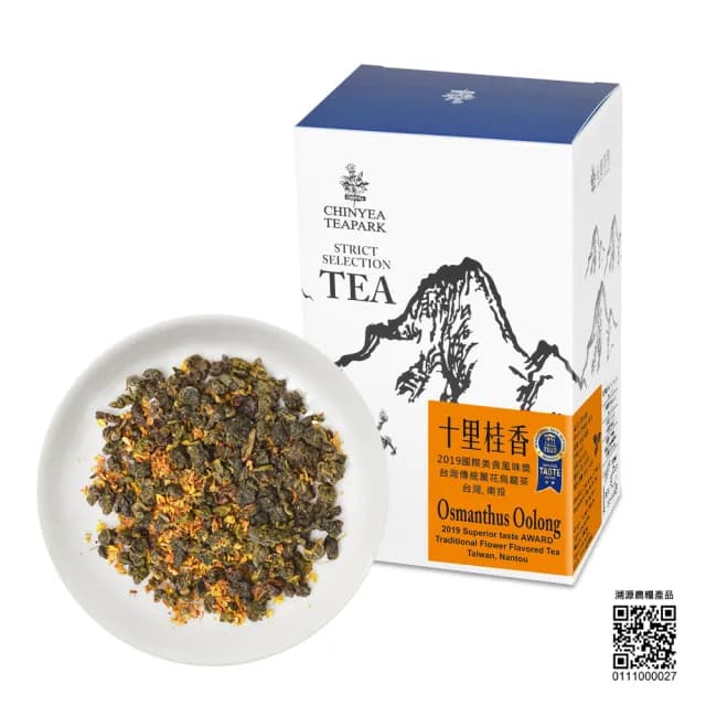 【沁意】春茶薰花! 桂花烏龍-十里桂香特惠組(100g*4盒/附試喝包)