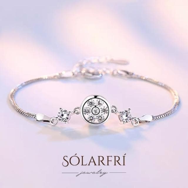 【SOLARFRi】輕奢設計款手鍊｜女士手鏈可調整手圍大小 附禮盒包裝(閨蜜女友老婆情人生日禮物)