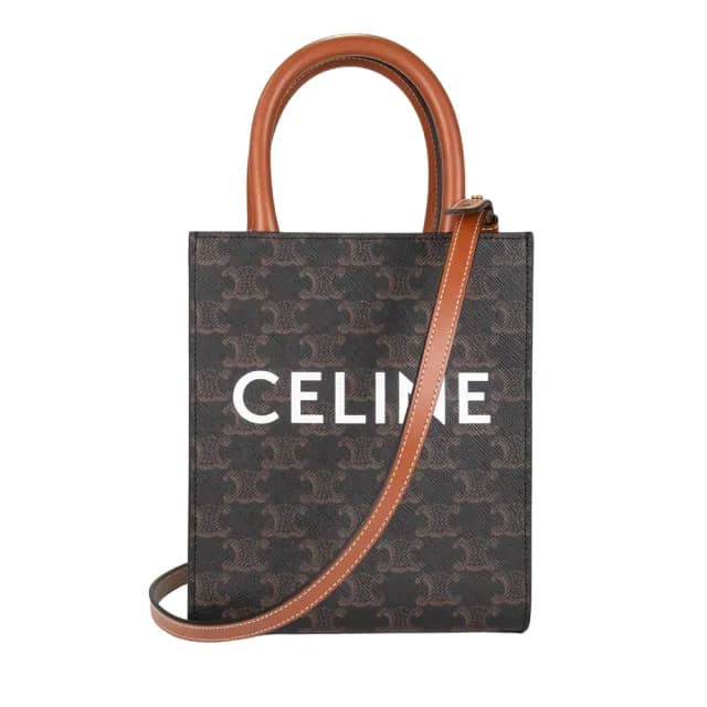 【CELINE】小型托特手提斜背包/直式CABAS手袋(多款任選)