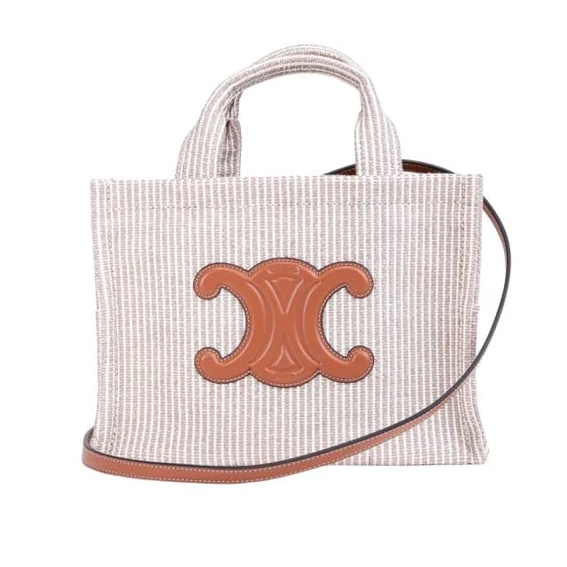 【CELINE】小型托特手提斜背包/直式CABAS手袋(多款任選)