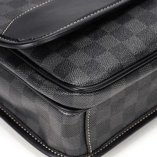 【KT DADA】雙11 情人節禮物 七夕 格子郵差包 通勤包 隨身小包 公文包 男生包包 側背包 大容量 側背包 精品