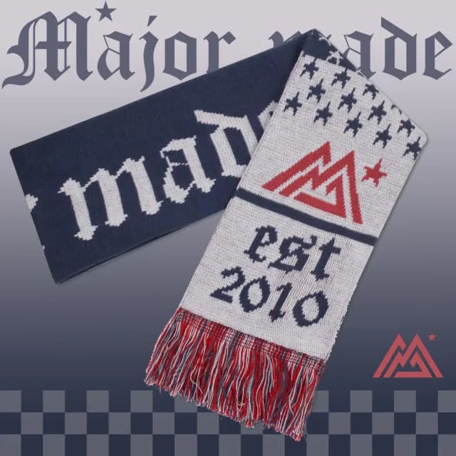 【MAJOR MADE】登峰保暖圍巾(圍巾/登峰巾/針織圍巾)