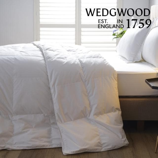 【WEDGWOOD】80/20雅品白鴨絨 抗菌羽絨舒眠被(雙人180x210cm)