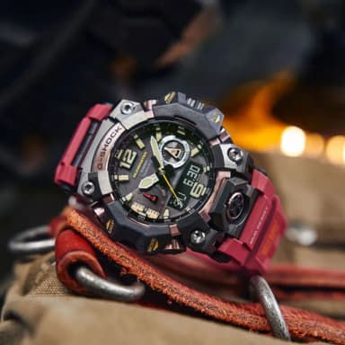 【CASIO 卡西歐】G-SHOCK MUDMASTER太陽能藍牙連線泥人錶 新年 禮物(GWG-B1000-1A4/速)
