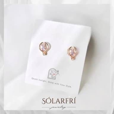【SOLARFRi】銀針耳環｜優選親膚材質配戴舒適 附品牌禮盒包裝(閨蜜情人女友母親老婆禮物)