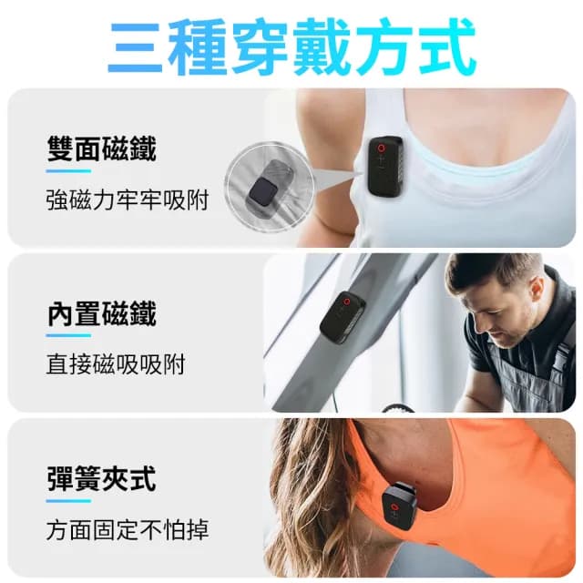 【YORI優里】穿戴式藍芽揚聲器(無線藍芽音響 運動藍牙喇叭 隨身音箱 麥克風)