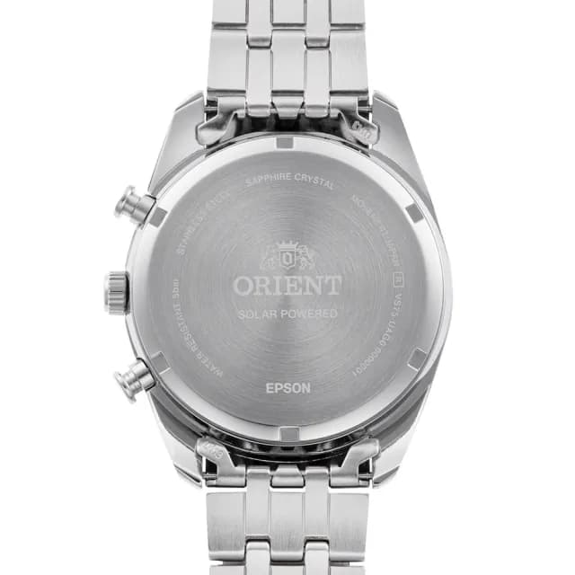 【ORIENT 東方錶】Quartz Sports 薄荷貓熊 太陽能 計時腕錶 畢業禮物 送禮 推薦(RA-TX0304L)