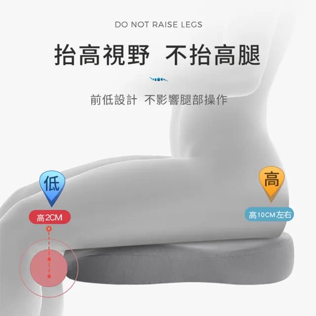 【YOLU】記憶棉減壓透氣汽車椅墊 久坐護臀舒適汽車坐墊 座墊/屁股墊/墊枕 居家/車用/家用/辦公室(交換禮物)