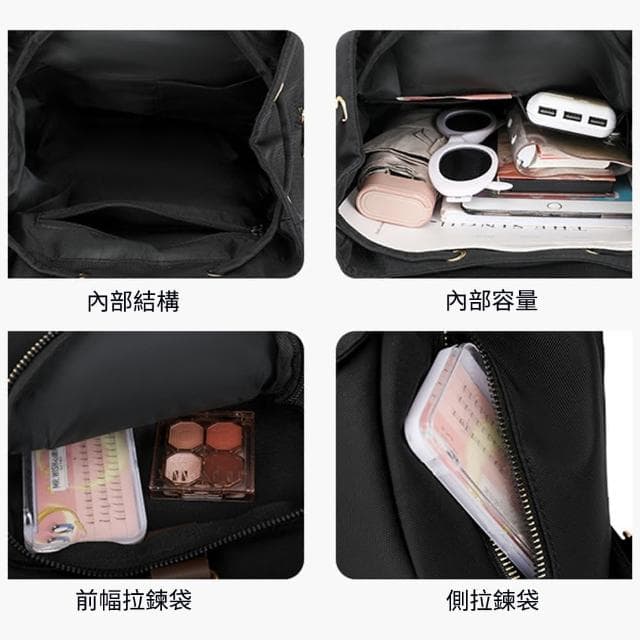 【samore】復古帆布女雙肩包 旅行背包 學生書包 休閒水桶包 旅行包/防盜包/後背包 交換禮物