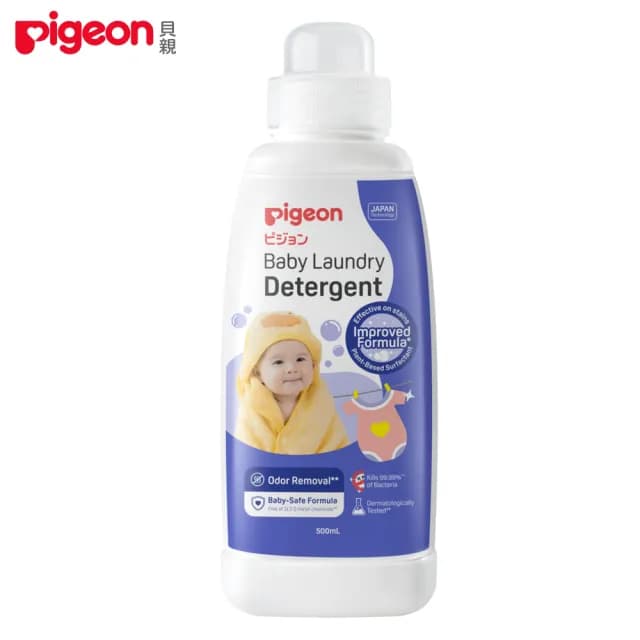 【Pigeon 貝親】嬰兒洗衣精瓶裝500ml(洗衣精 嬰兒衣物) - momo購物網 - 好評推薦 -