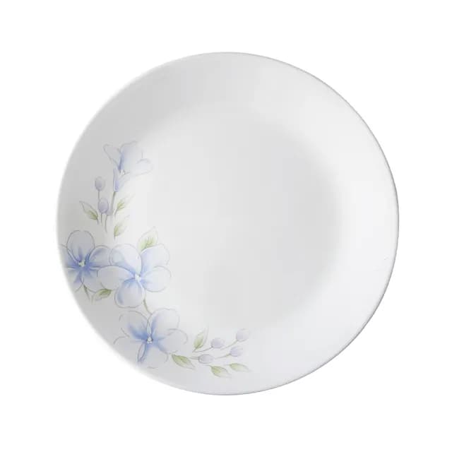 【CorelleBrands 康寧餐具】春晨藍花10吋平盤