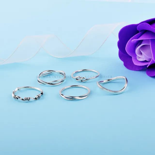 【GIUMKA】純銀戒指．尾戒．纏繞愛情(情人節禮物)