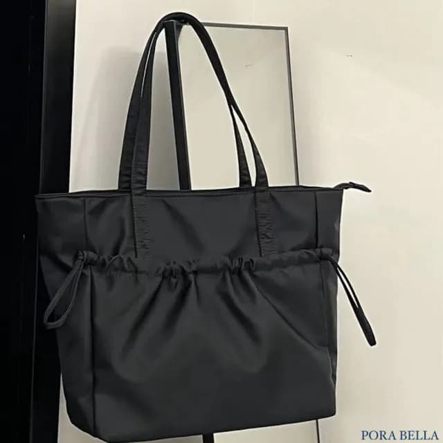 【Porabella】簡約休閒 帆布托特包手提單肩包 ins風 送女友 情人節禮物首選 Bags
