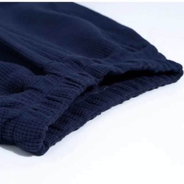 【橘魔法】華夫格側邊字母長褲(運動褲 棉褲 縮口褲 休閒褲 褲子 長褲 男童 童裝 兒童)