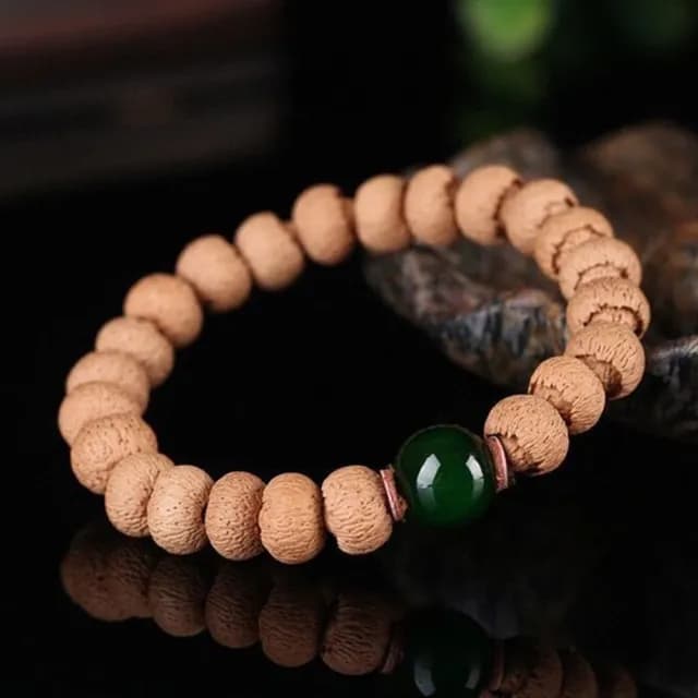 【KT DADA】佛珠手鍊 蓮花菩提子 單圈手串 開運手鍊 送長輩 求好運長智慧 招財 禮物 避邪