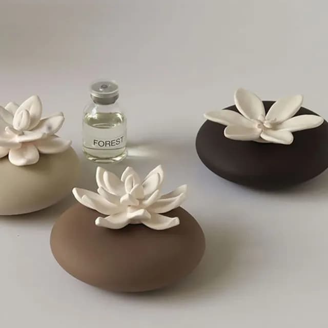 【KIDDEE TAMDEE】黑色仙人掌擴香器組-茉莉花精油50ml