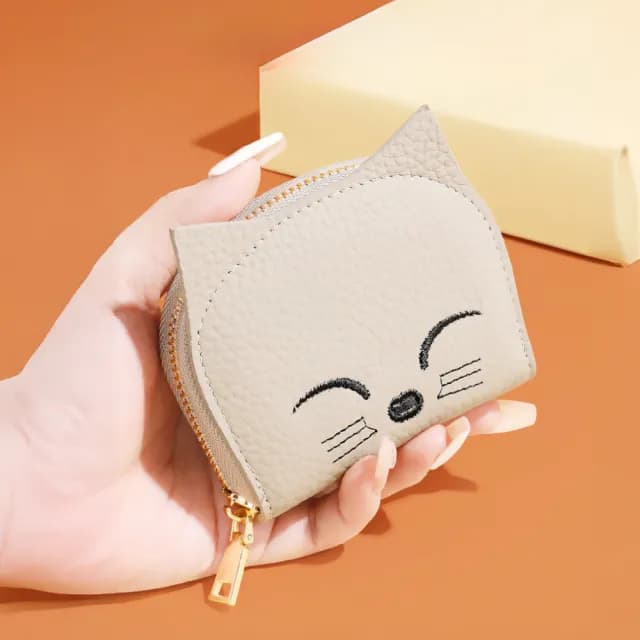 【喵伴遊】雙11 貓咪多卡位錢包(票卡夾 卡片夾 卡夾包 信用卡 小錢包 刺繡 證件 短夾 禮物 小巧
