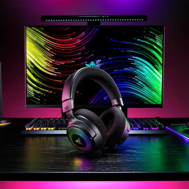 【Razer 雷蛇】Razer 北海巨妖耳機麥 V4 無線遊戲耳麥-黑色