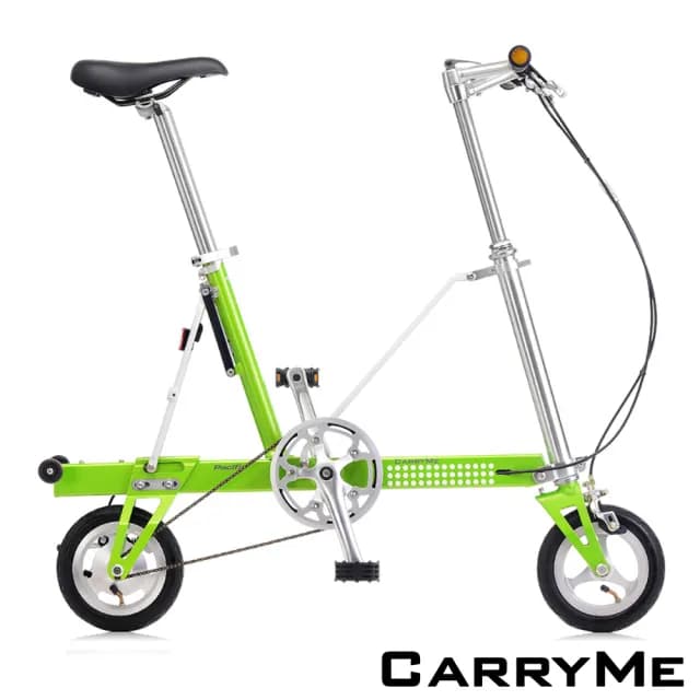 【CarryMe】SD 8吋充氣胎版單速鋁合金折疊腳踏車-共5色(情人節禮物 生日禮物 通勤腳踏車)
