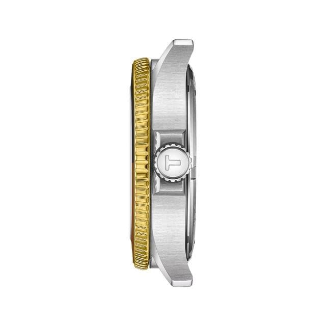 【TISSOT 天梭】SEASTAR 1000 海星系列 GMT潛水腕錶 母親節 禮物 推薦(T1208522205100)