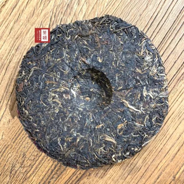 【茶韻】普洱茶2005年中茶吉幸1938易武老樹圓茶生茶餅400g一餅 茶葉禮盒(附茶樣10g.收藏盒各1)