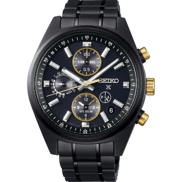 【SEIKO 精工】100週年限量 GPS太陽能雙時區計時手錶 母親節 禮物 送禮(SSH169J1/5X83-0AJ0SD)