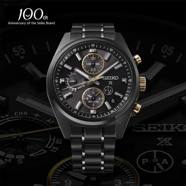 【SEIKO 精工】100週年限量 GPS太陽能雙時區計時手錶 母親節 禮物 送禮(SSH169J1/5X83-0AJ0SD)