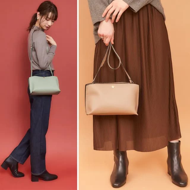 【MoonDy】情人節禮物 包包 小方包 女生單肩包 黑色包包 輕量斜背包 三層日系包包 皮革斜背包 散步包 攜便