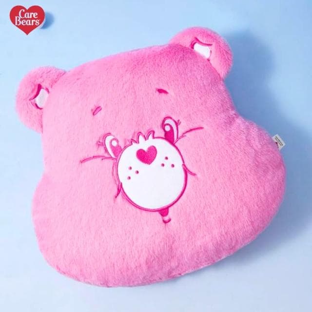 【Care Bears】美國彩虹熊愛心熊Care Bears超柔絨毛抱枕靠墊靠枕玩偶沙發枕頭(女友生日情人聖誕交換禮物)