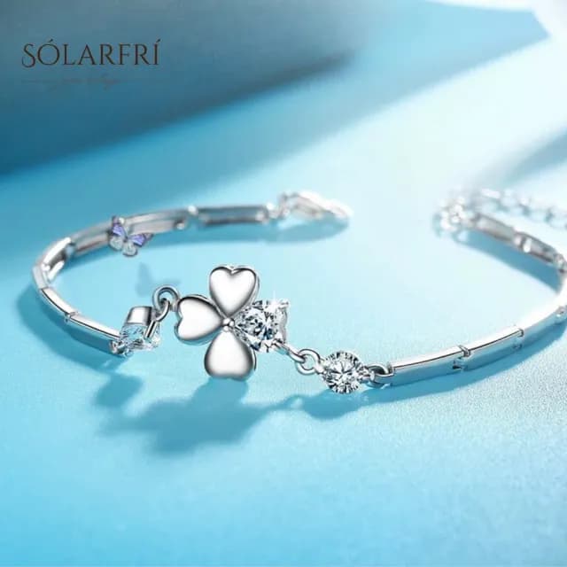 【SOLARFRi】輕奢設計款手鍊｜女士手鏈可調整手圍大小 附禮盒包裝(閨蜜女友老婆情人生日禮物)