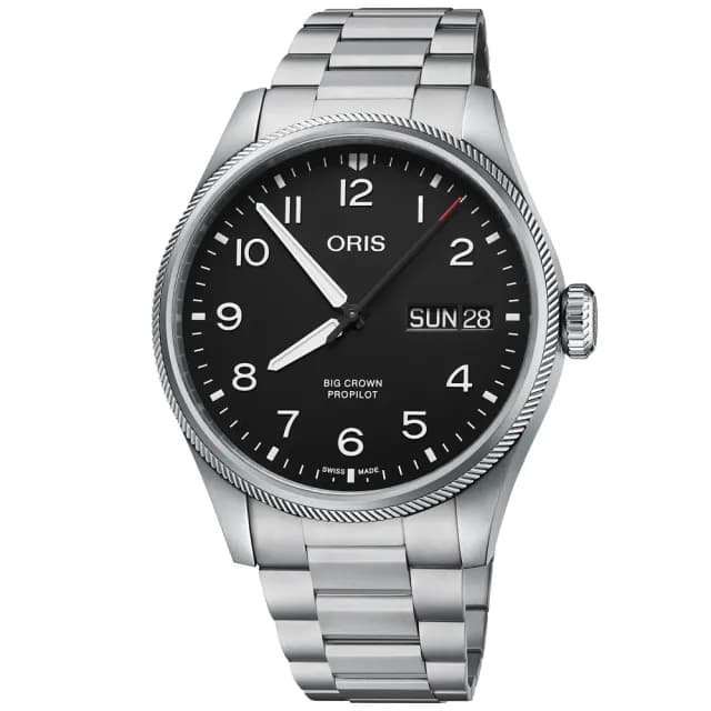 【ORIS 豪利時】Big Crown系列 ProPilot 飛行機械腕錶 父親節 禮物 送禮 推薦(0175277604164-0782208)