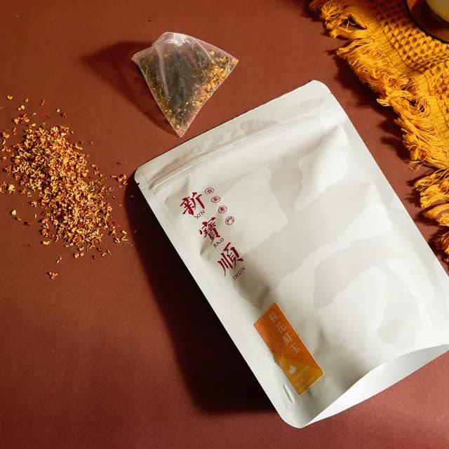 【新寶順】桂花紅玉/六款任選兩入組(元氣紅茶/黑糖蘋果紅茶/菊花輕焙/玫瑰輕焙/暖心薑紅茶/桂花紅玉)
