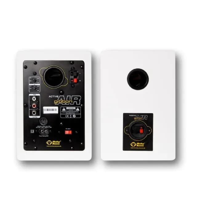 【Monkey Banana】家庭娛樂必備 Gibbon AIR 四吋 主動式藍牙喇叭 白色(公司貨保證)