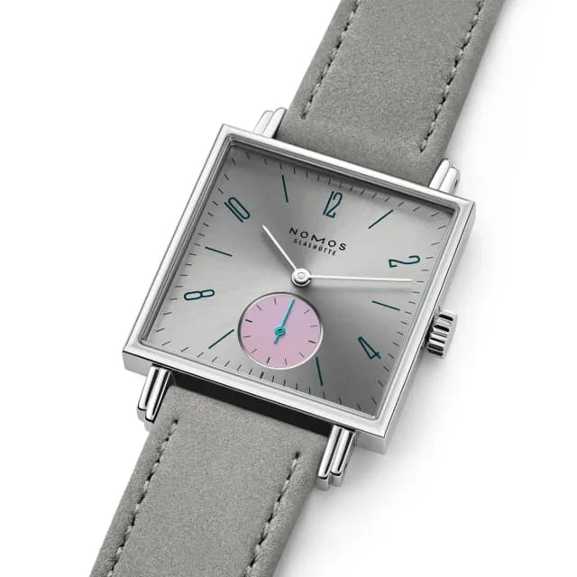 【NOMOS】Tetra系列 手動上鍊 小秒針 方形機械腕錶 七夕 情人節 禮物 送禮 推薦 29.5mm(477)
